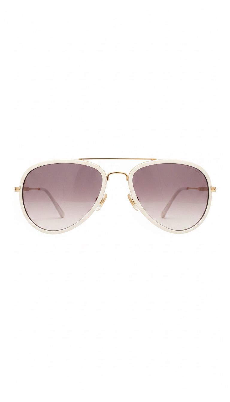 White Gold Aviators