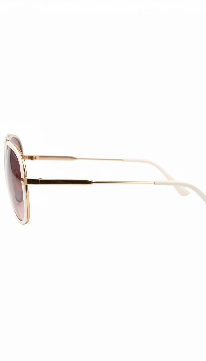 White Gold Aviators