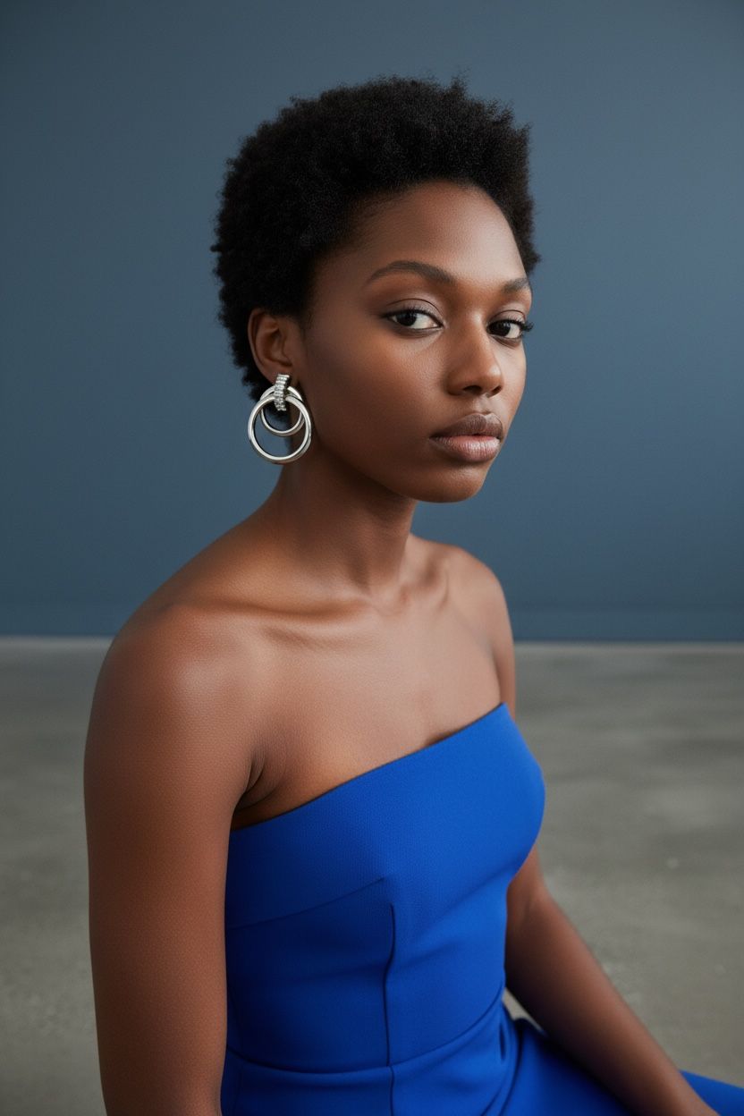 Crystal Halo Earrings