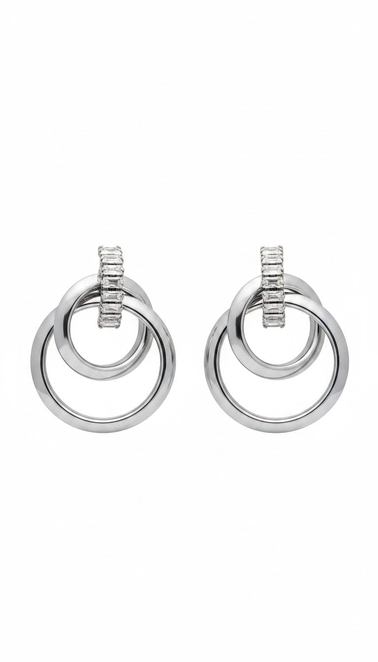 Crystal Halo Earrings