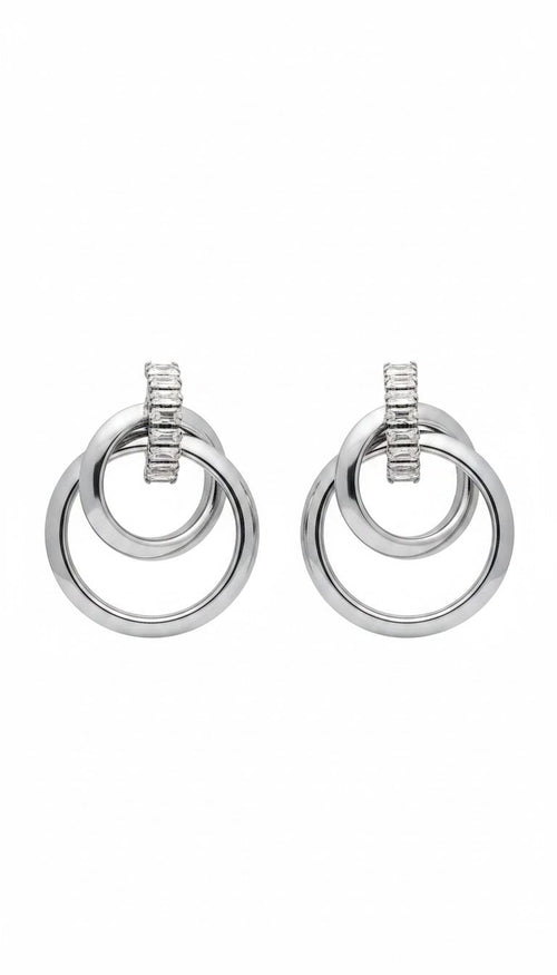 Crystal Halo Earrings